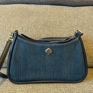 Kate Spade Blue Shoulder Bag Denim Style
